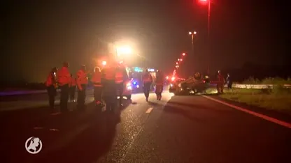 Spookrijder veroorzaakt zwaar ongeluk op A4 bij Leidschendam