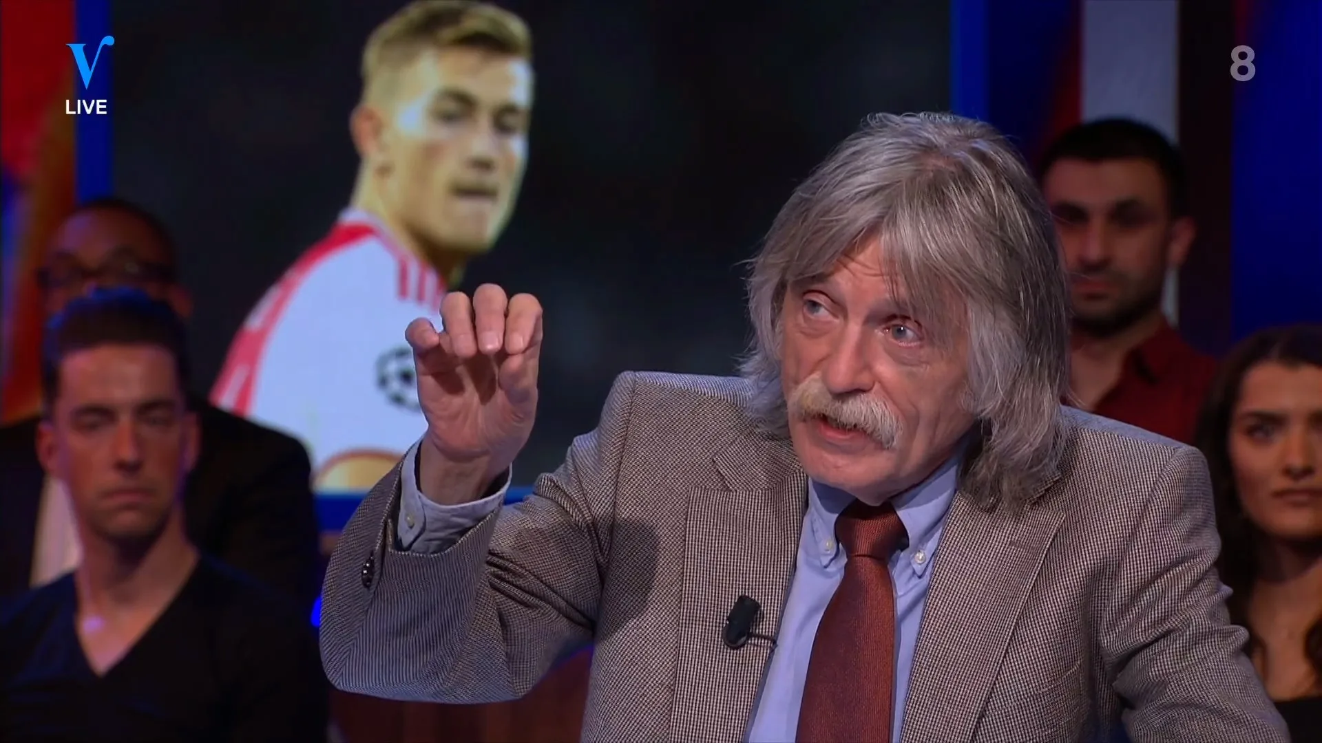 Johan onder de indruk van ontwikkeling De Ligt