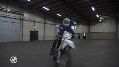 Verlamde motorcrosser ontwikkelt brace voor lotgenoten