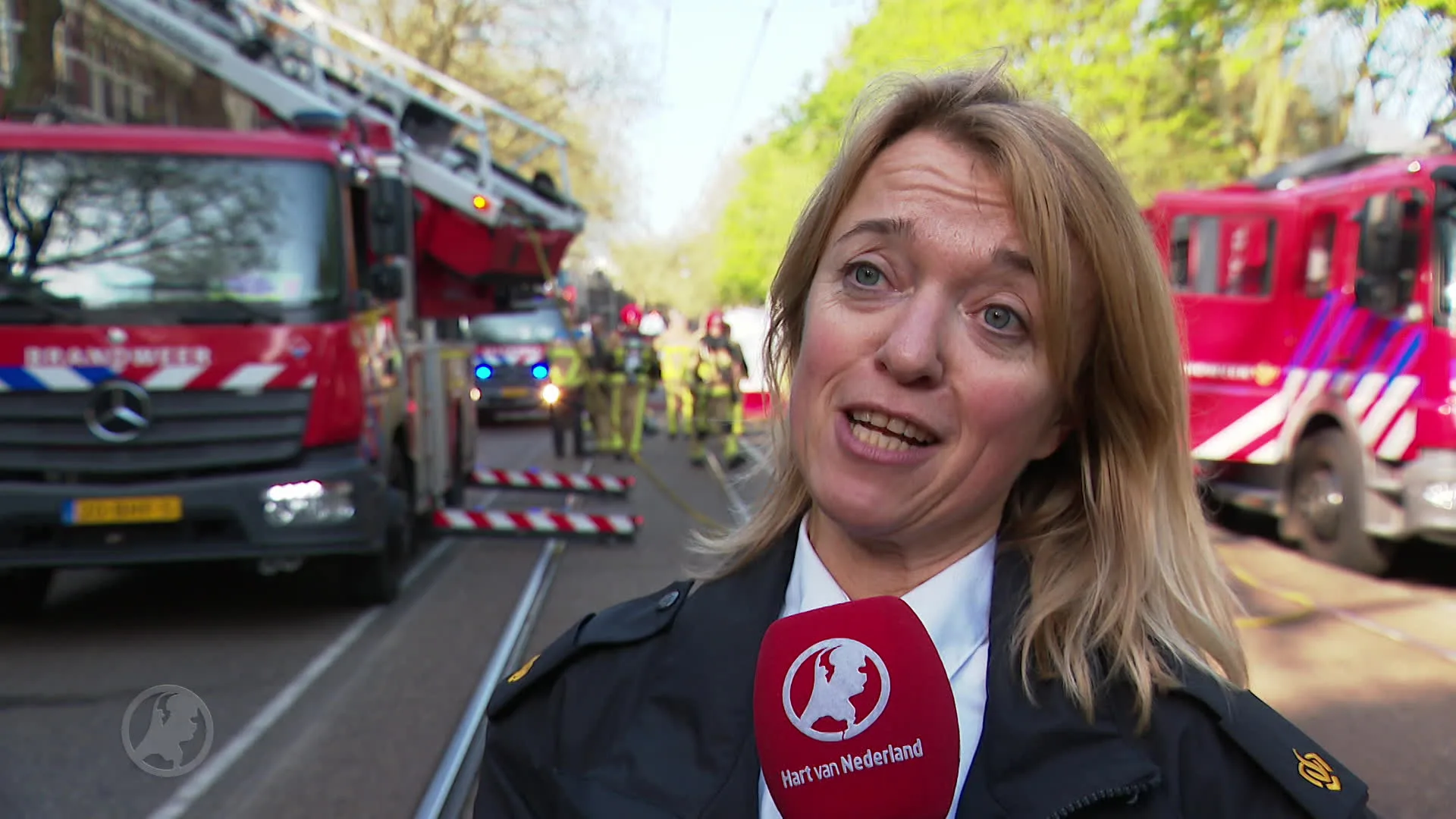 Twee grote branden in binnenstad Amsterdam