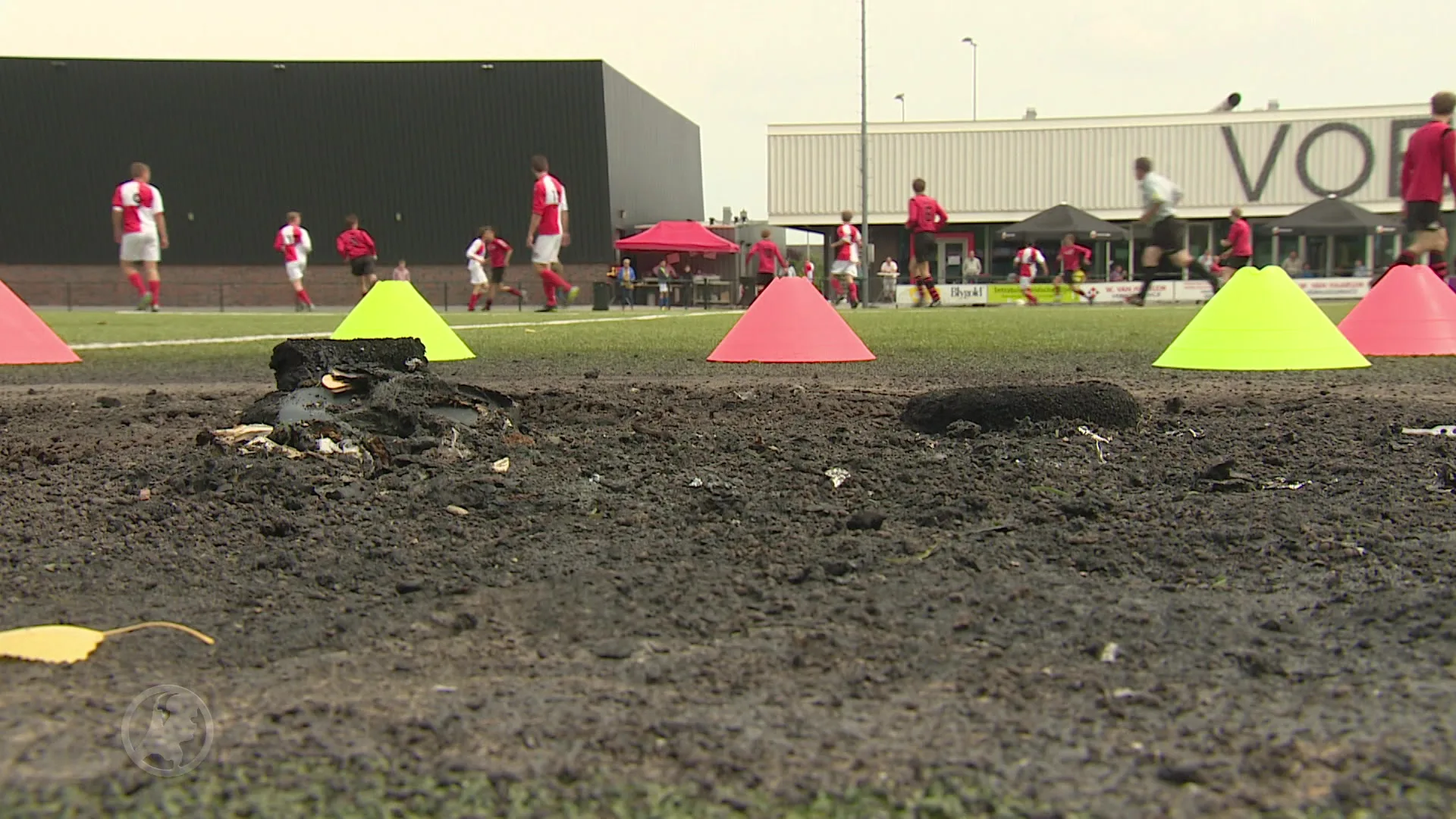 Vandalen richten ravage aan bij voetbalclub Vleuten: 'We zijn er goed ziek van'