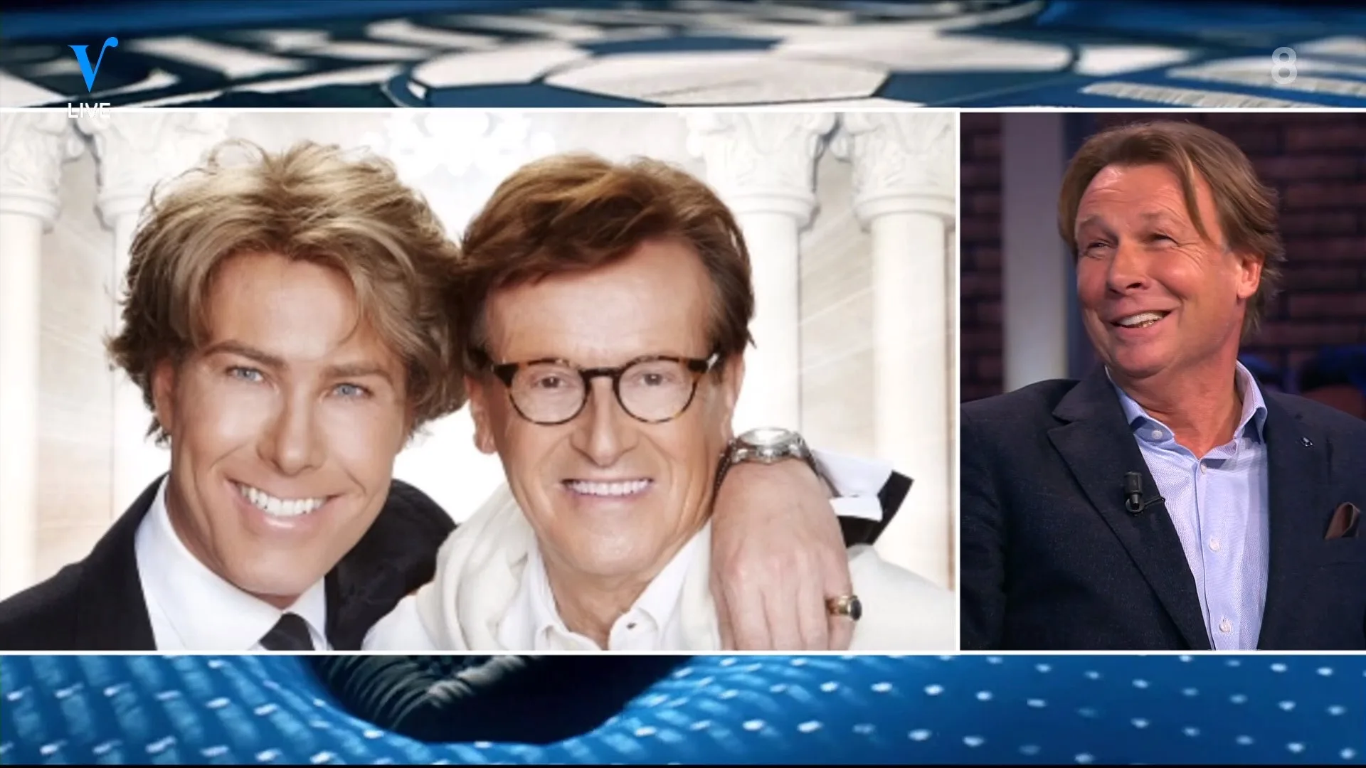 Hans ziet zijn dubbelganger: 'Wat is dit voor een gek?'