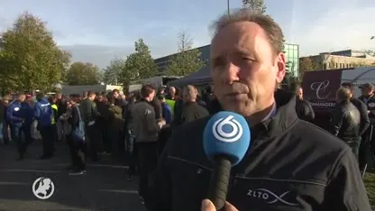 Boeren in groten getale aanwezig bij provinciehuis Den Bosch