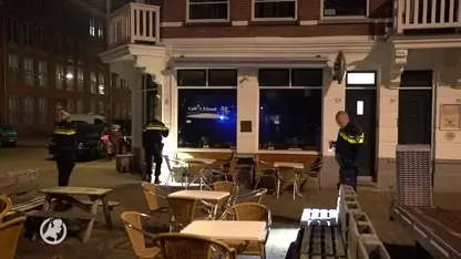 Café en buurtwinkel beschoten in Rotterdam