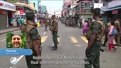 Backpacker Thomas wil weg uit Sri Lanka