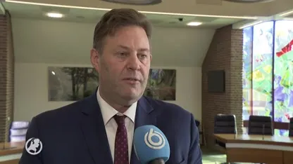 Grote brand bij de fabriek van Stella fietsen in Nunspeet