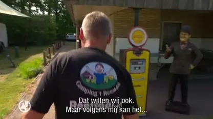 Ludieke actie van campinghouder