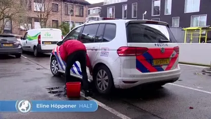 Jordy wast politieauto's omdat hij agent heeft uitgescholden