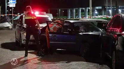 Automobilist trekt spoor van vernieling door Den Haag tijdens wilde achtervolging