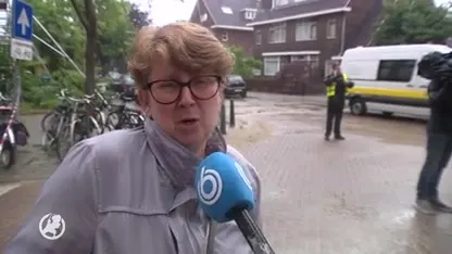 Meerdere straten in Rotterdam staan blank door leidingbreuk