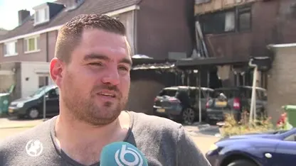 Buurtbewoners haalt inwoners uit brandende woning