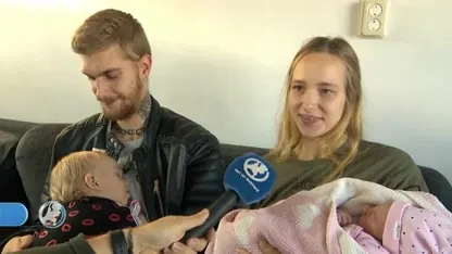 Toptiming: baby Skye exact 1 jaar na zusje geboren