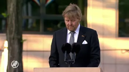 Koning tijdens dodenherdenking: 'Het voelt vreemd op een bijna lege Dam'