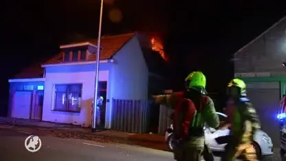 Oudere man komt om het leven bij woningbrand in Sommelsdijk