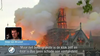 Brabantse Klokkengieters opgelucht, Nederlandse klok overleeft brand in Notre-Dame