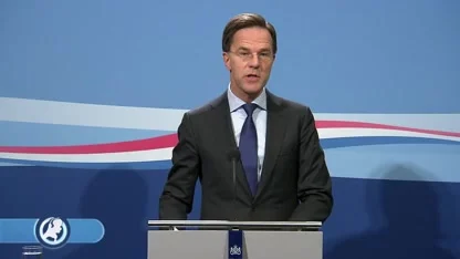 Wekelijkse persconferentie Mark Rutte