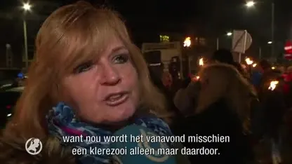 Fakkeltocht door Scheveningen