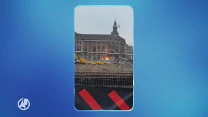 Grote brand bij Hotel art'otel Amsterdam