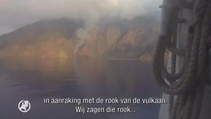 Nina en Mandy zagen vulkaanuitbarsting Stromboli van dichtbij: 'We hadden een engeltje op onze schouders'