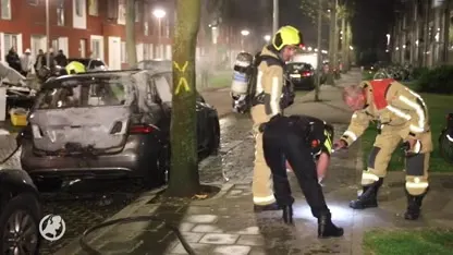 Honderden euro's gevonden naast uitgebrande auto Den Haag