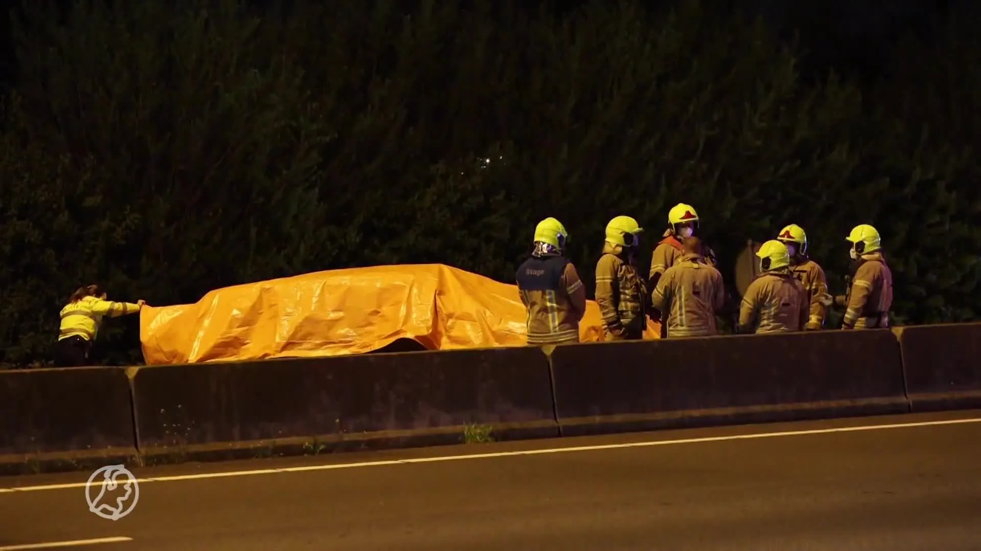Dode bij zware kettingbotsing op A20 bij Schiedam