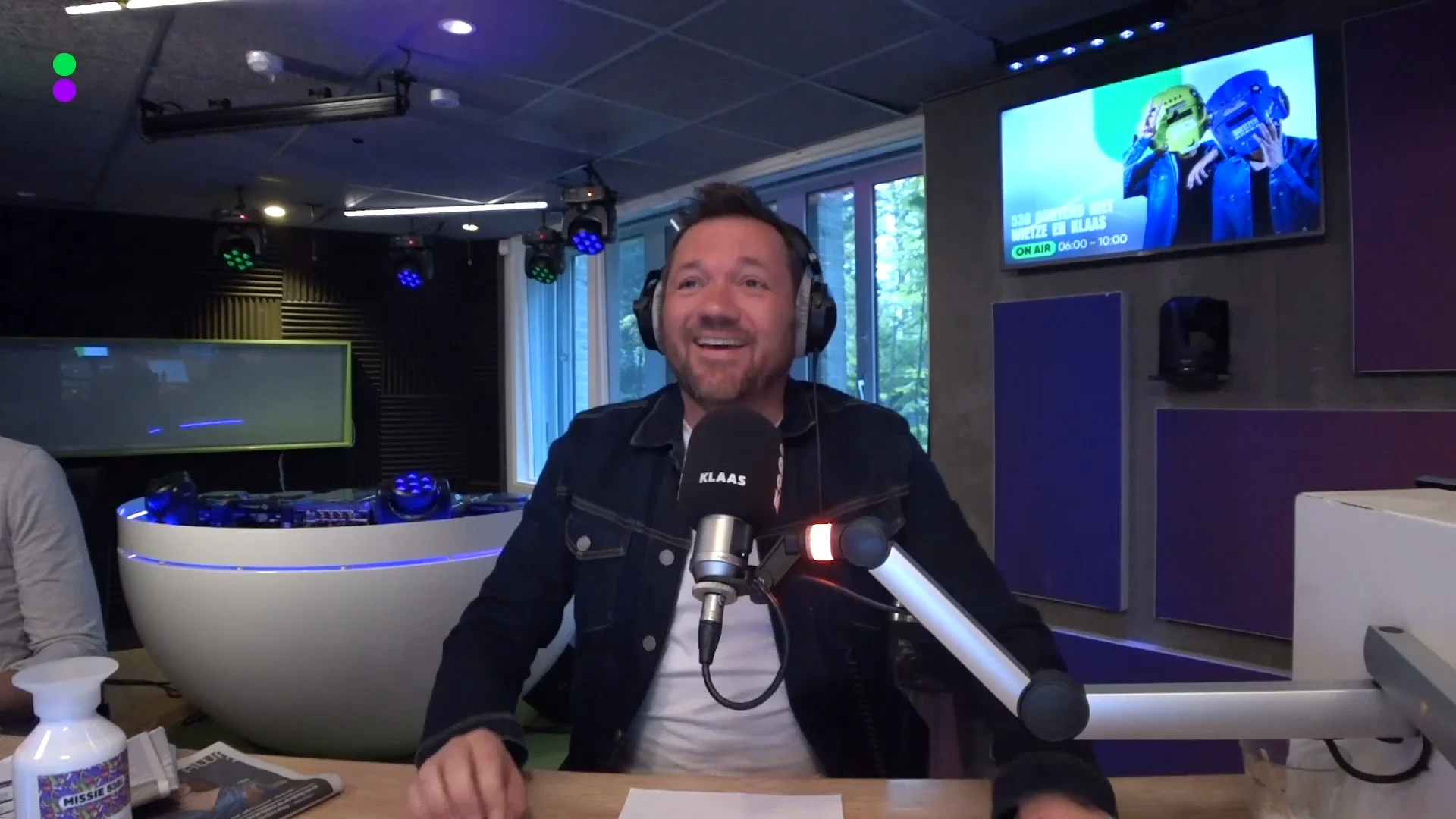 Mike spotte de koning!