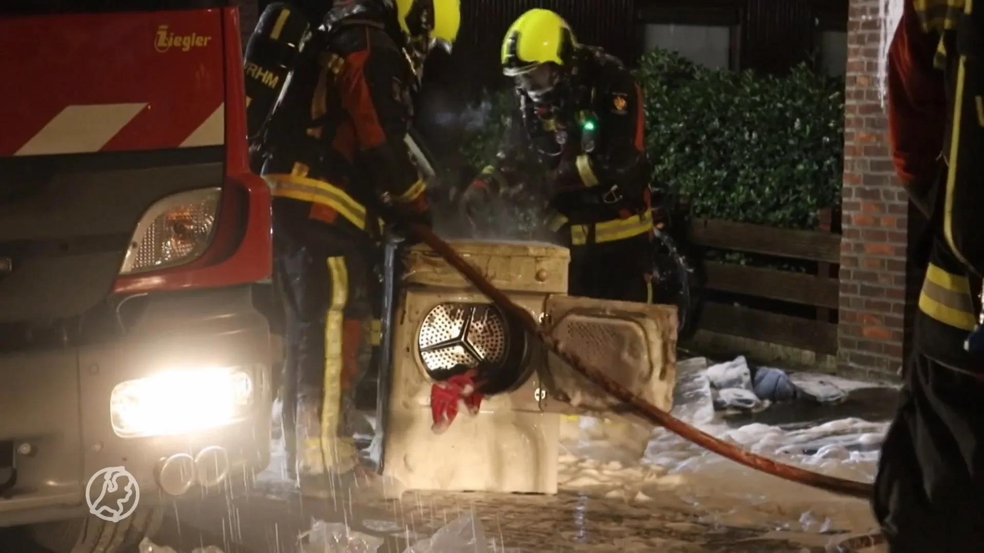 Woningen ontruimd na brand en explosie in Katwijk