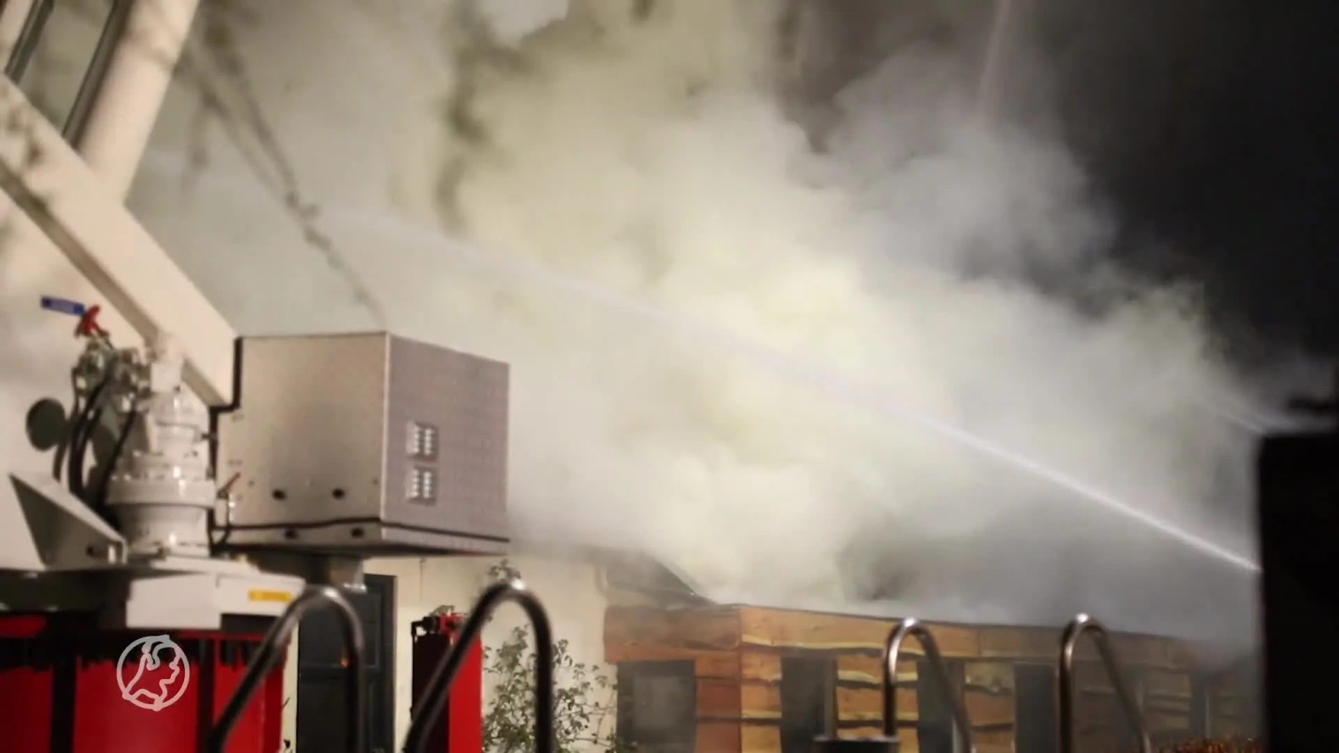 Woning in Meeden gaat in vlammen op