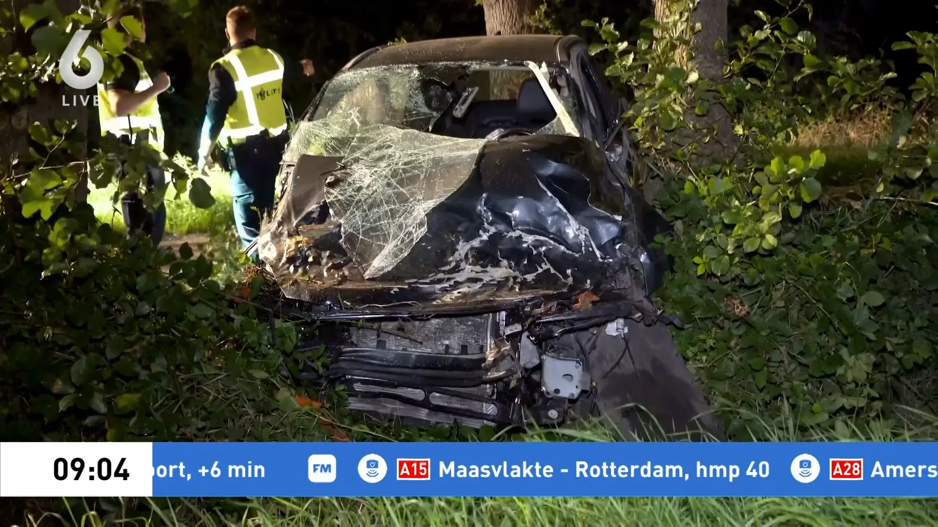 Brandweerman raakt zwaargewond onderweg naar brand