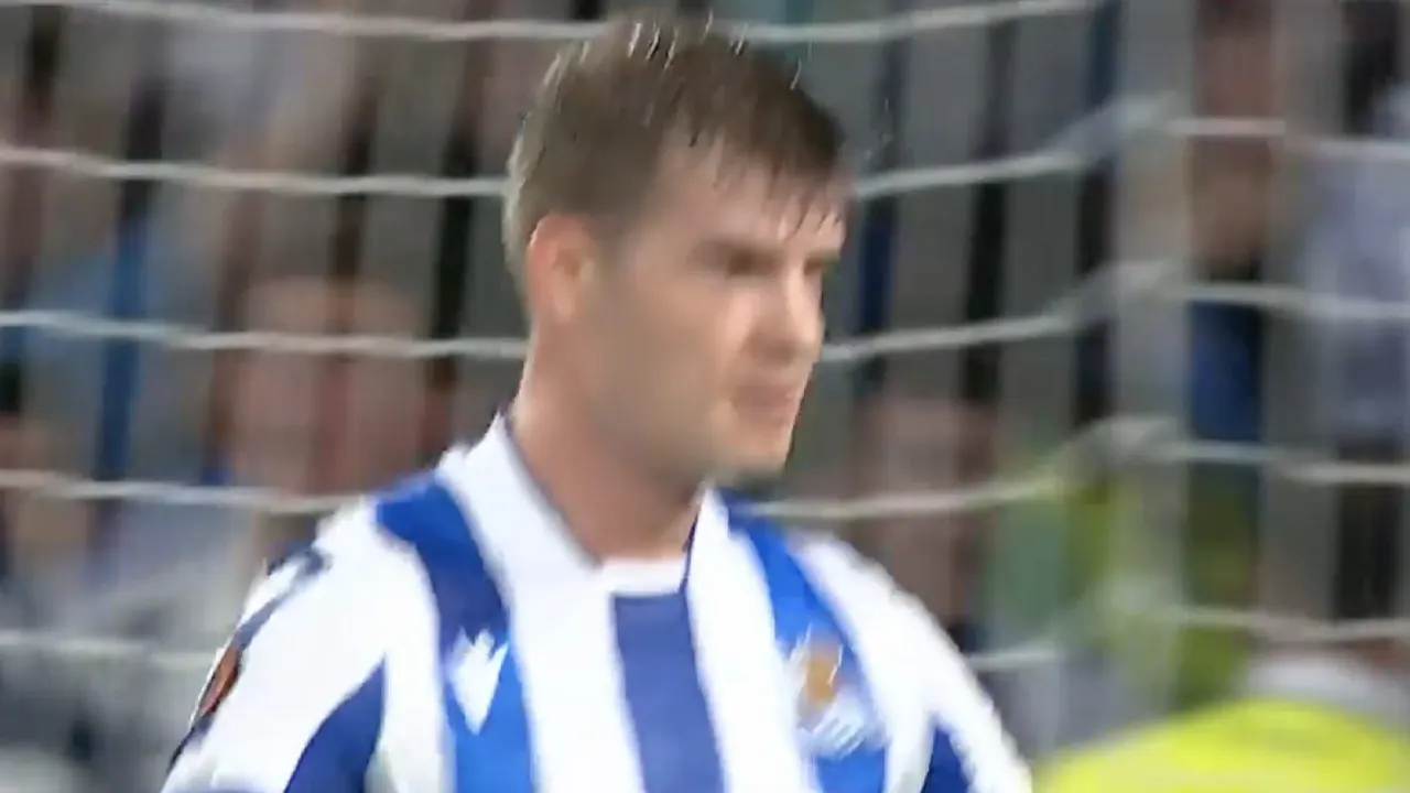 VIDEOGOAL: Real Sociedad - Omonia 2-1 (Sorloth)