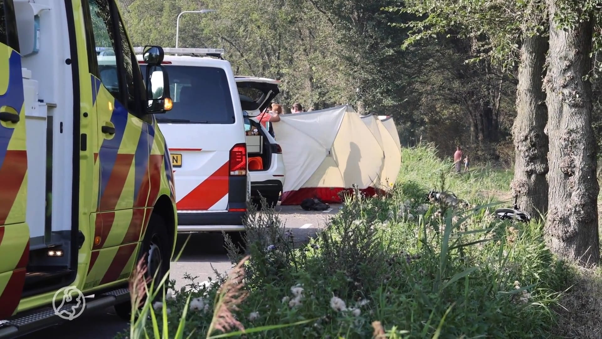 Motorrijder komt om het leven door ongeluk in Halfweg
