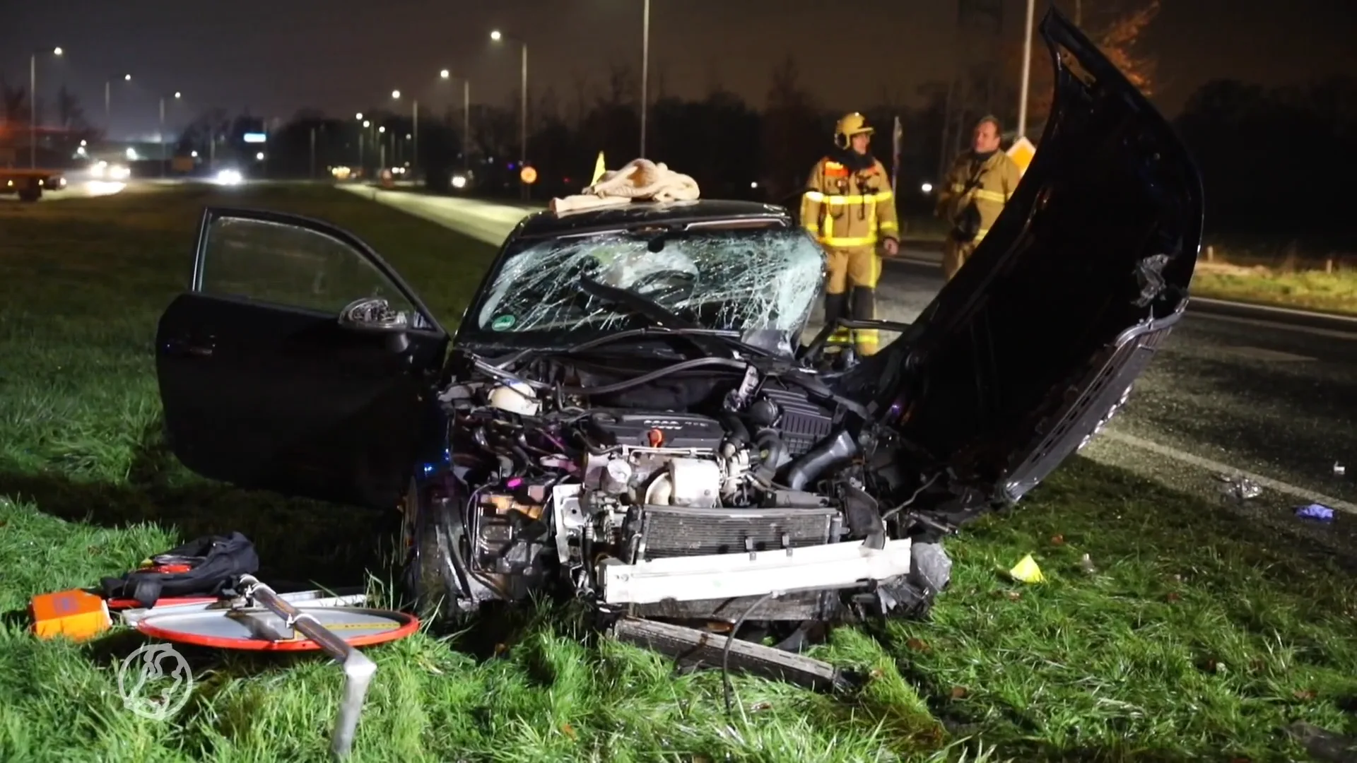 Jonge automobiliste (19) komt om het leven bij zwaar ongeluk op afrit A1