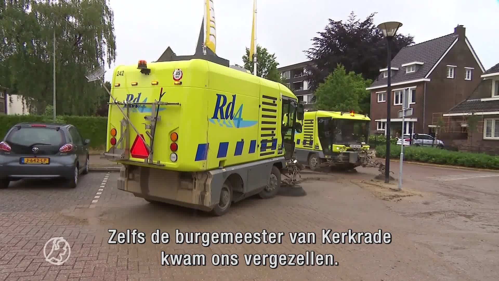 Noodweer breekt weerrecord: nooit eerder zóveel regen in Maas...