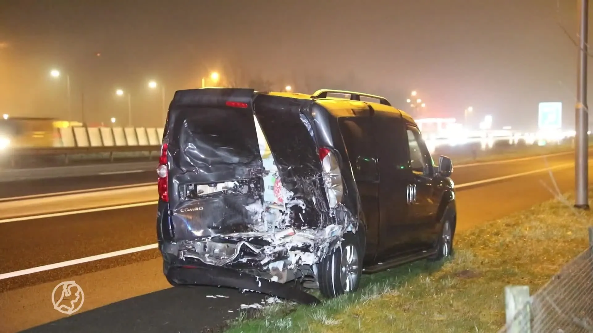 'Zwaargewonde na ongeluk op A30 bij Lunteren'