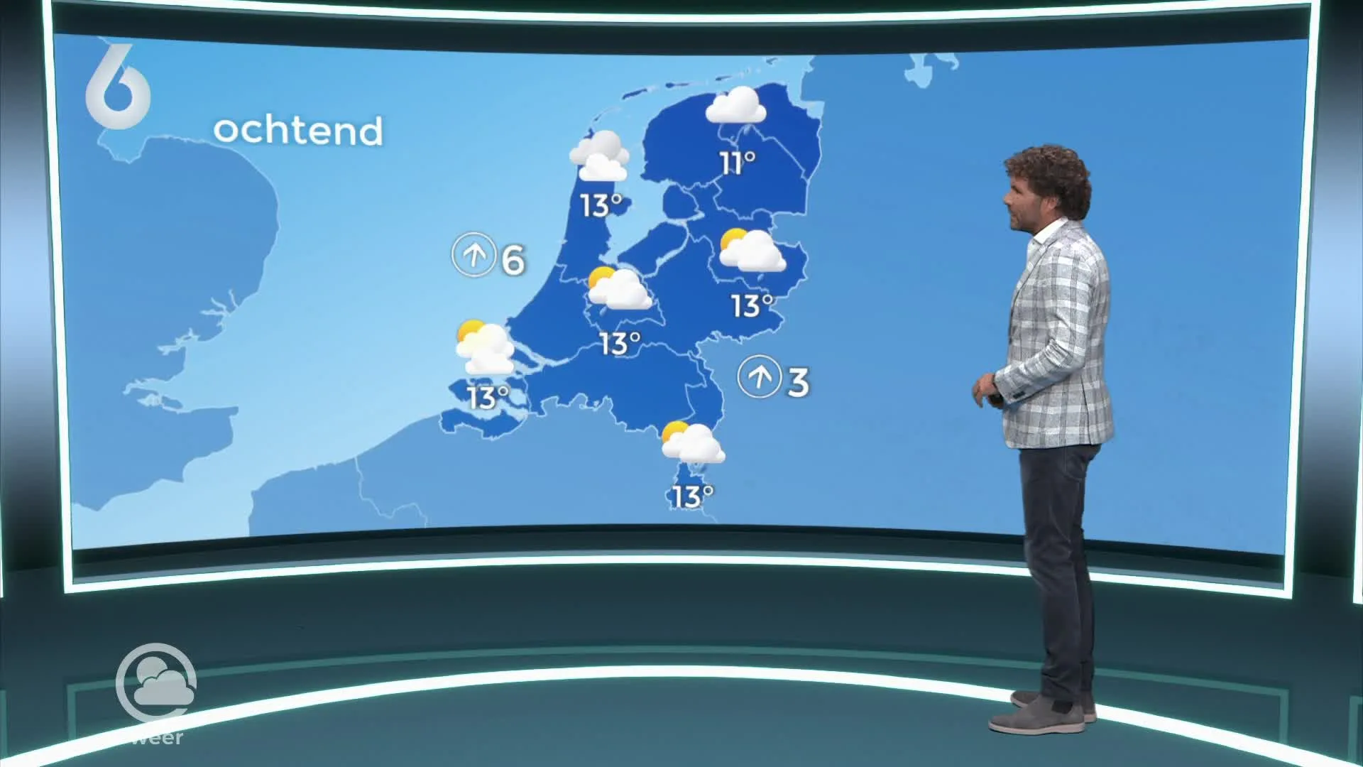 Waaierig weekend voor de boeg met af en toe een zonnetje