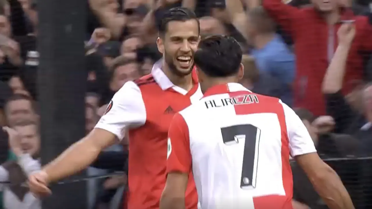 VIDEOGOAL: Feyenoord - Sturm Graz 2-0 (Hancko)