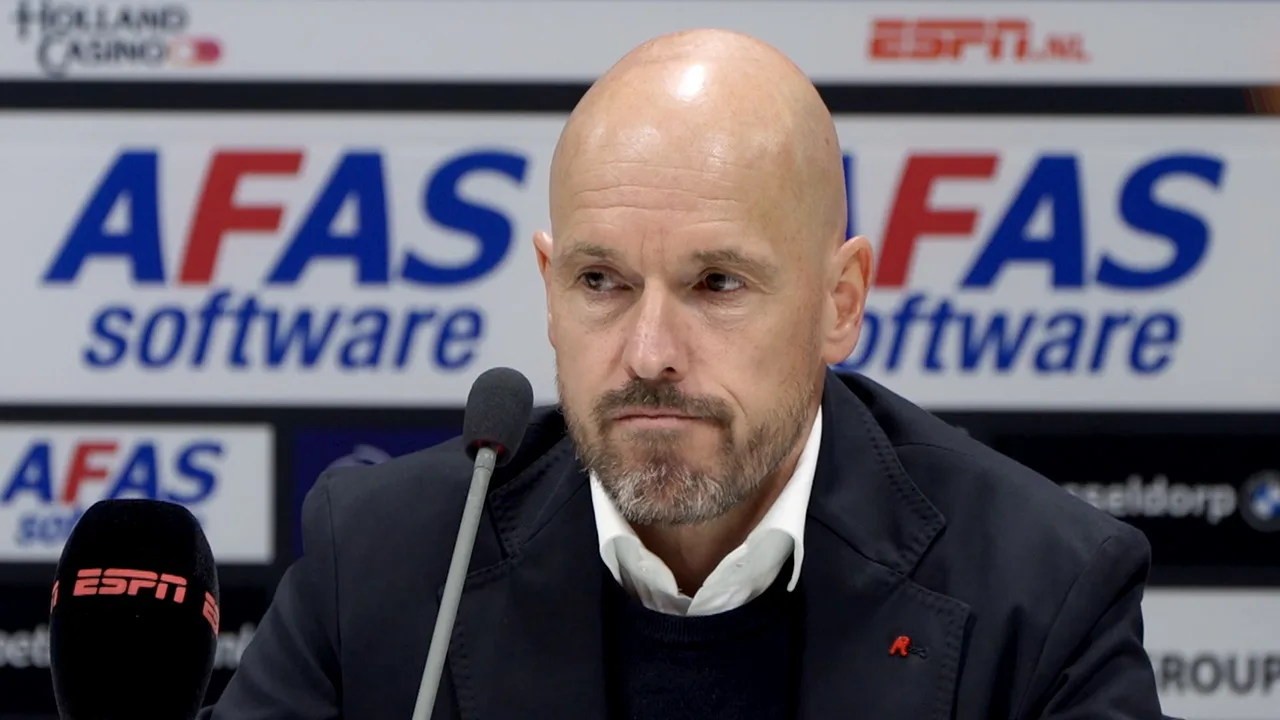 Ten Hag: 'Mijn ploeg heeft gewoon een goede prestatie neergezet'