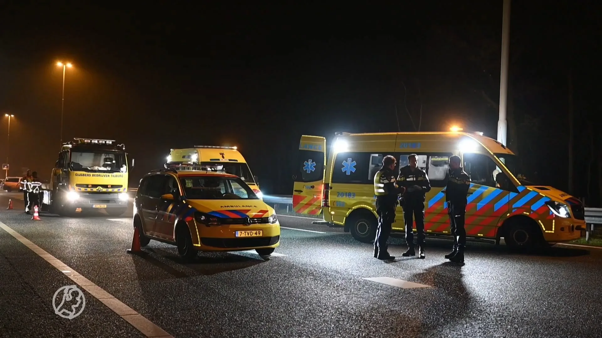 Dodelijk ongeluk op A58: voetganger die hond probeerde te vangen aangereden