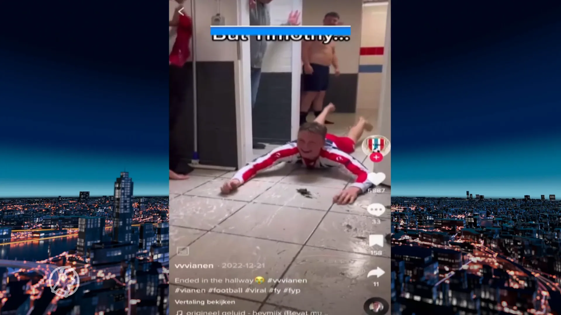 TikTok-account amateurclub vv Vianen heeft meer volgers dan meeste eredivisieclubs