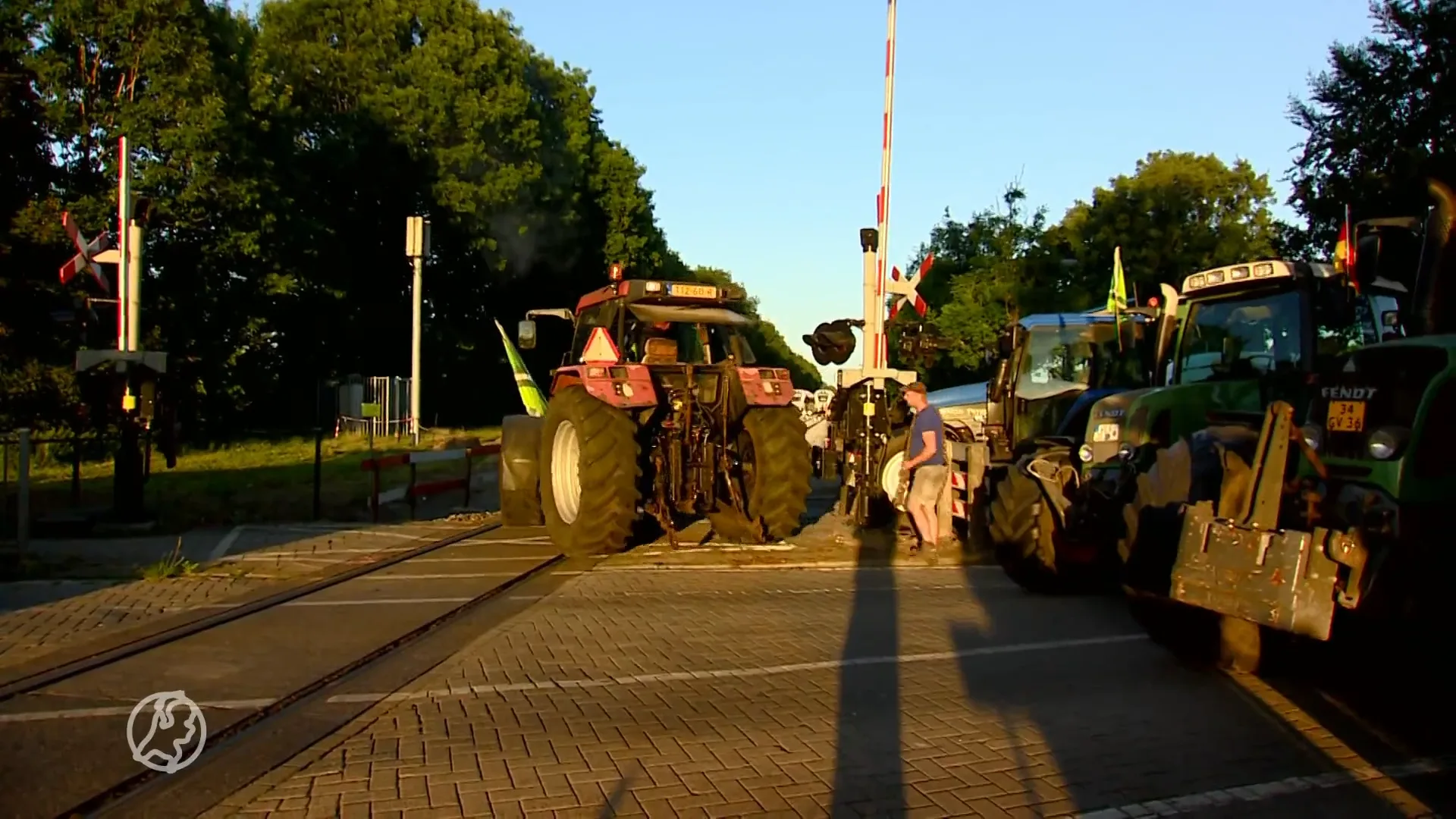 Nieuw stikstofprotest: boeren blokkeren spoor in de Achterhoek