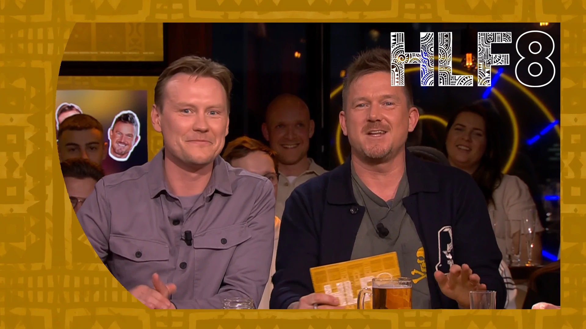 Team Heleen VS team Filemon in De Grote HLF8 Quiz!