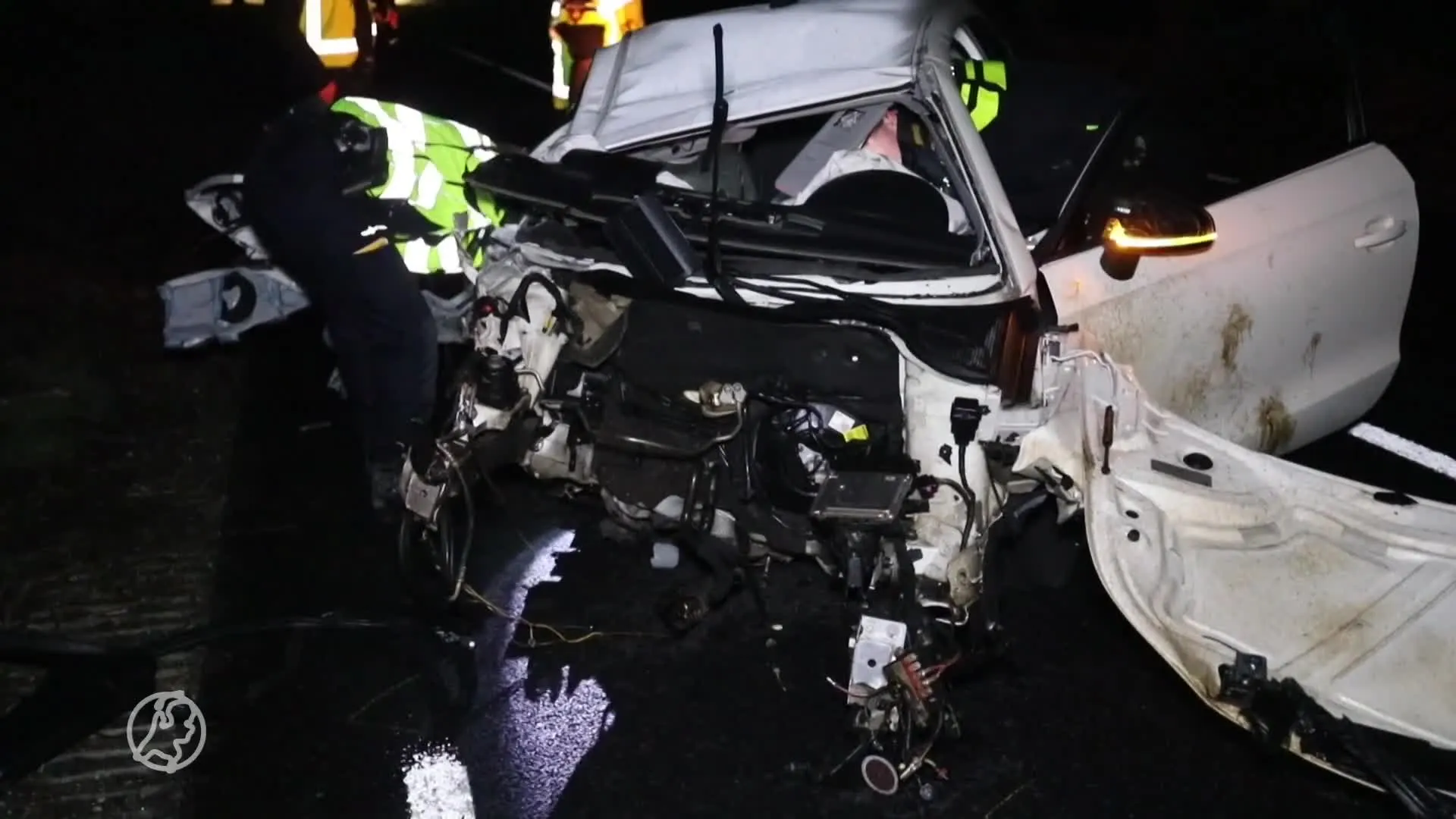 Zeer heftige crash in Ugchelen