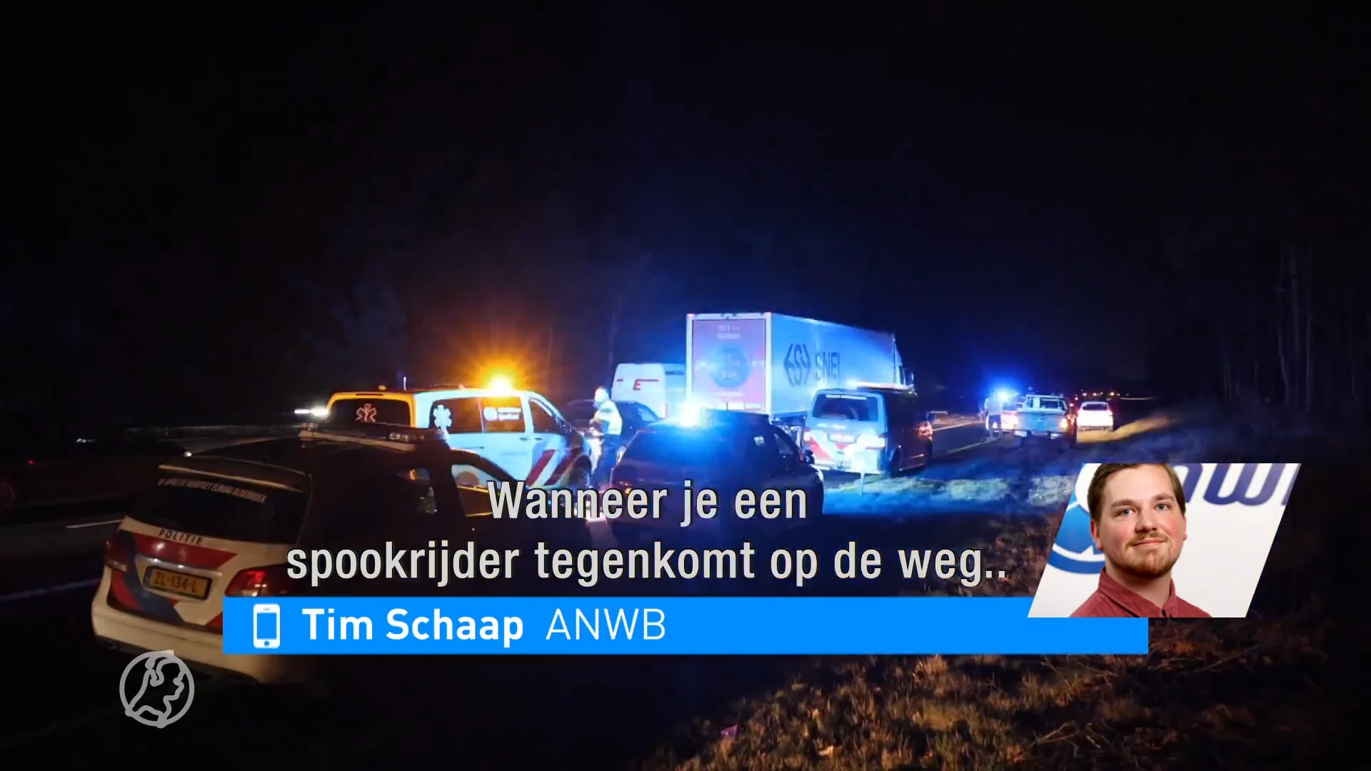 Wat moet je doen als je een spookrijder ziet?