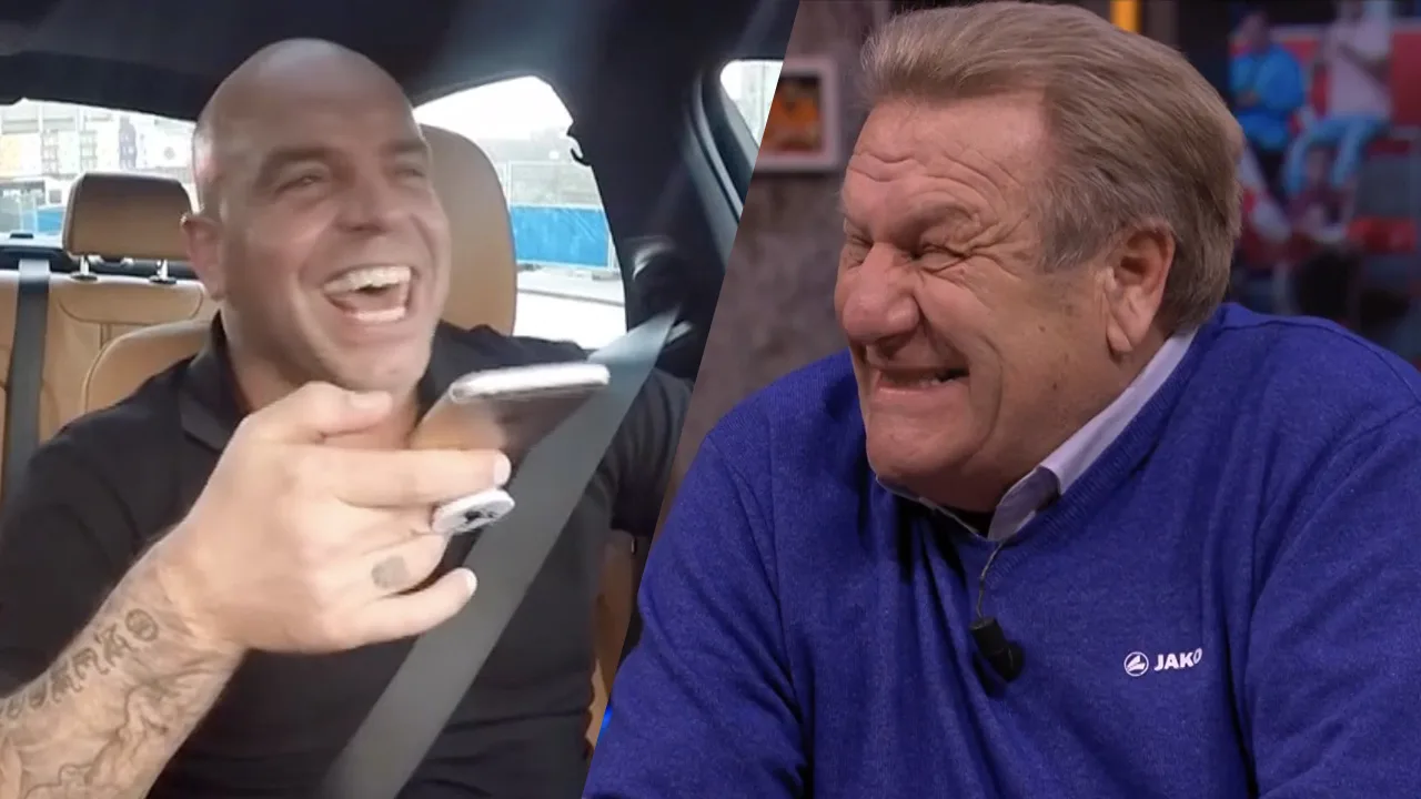 Jan lacht om ‘prank call’ Andy bij Ralf Seuntjens: ‘Had je weer gezopen?’