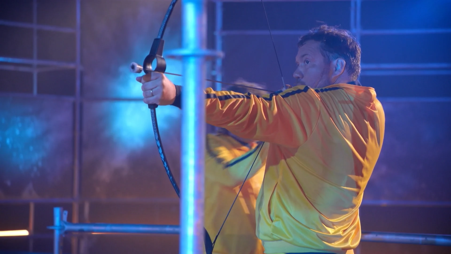 Klaas van der Eerden zou perfect in een Robin Hood film passen!