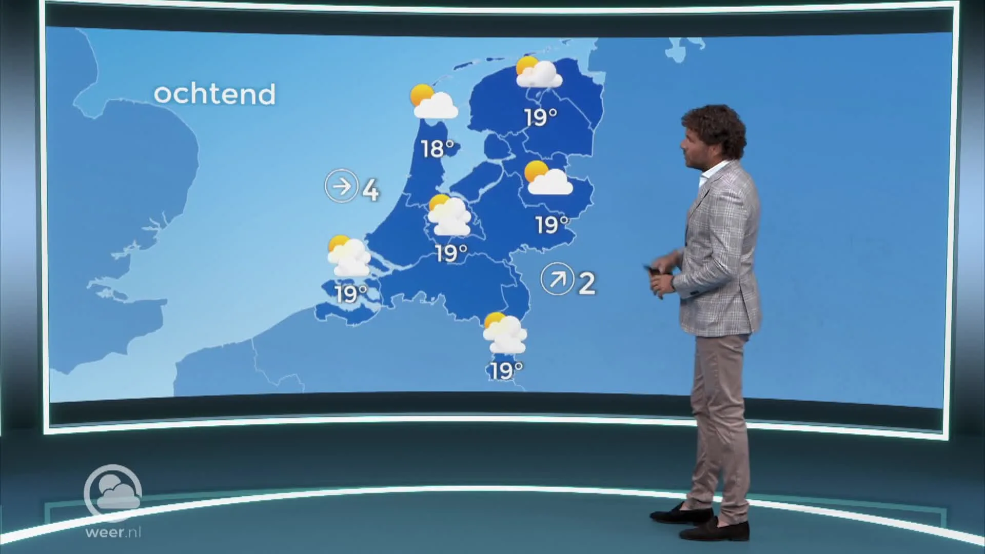 Ochtendweer dinsdag 27 juni 2023