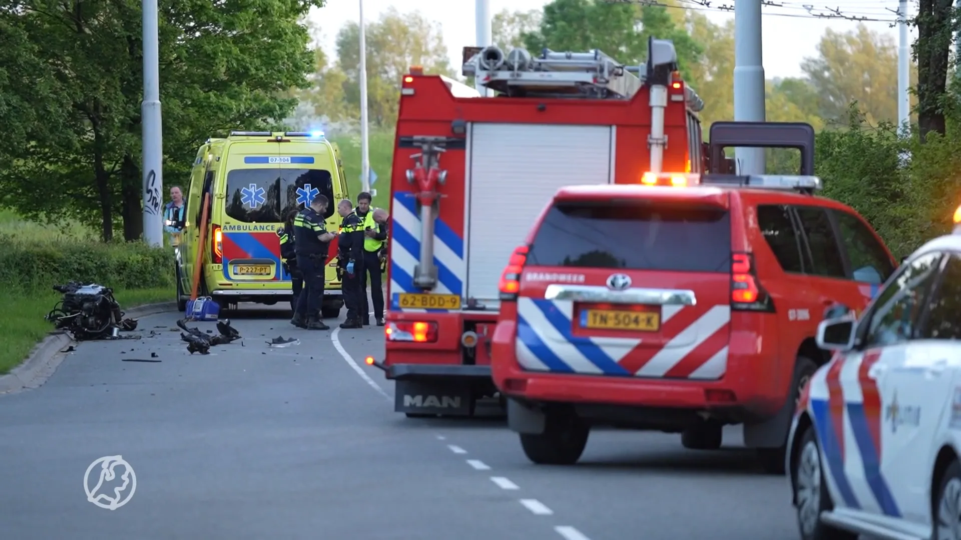 Dode en drie gewonden door ongeval in Arnhem