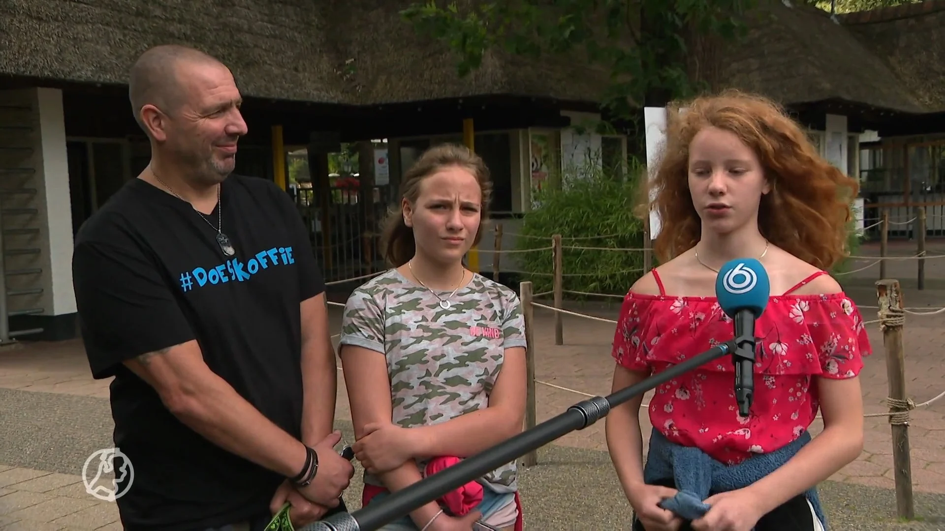 Bezoekers dierenpark wisten eerst niet wat er speelde