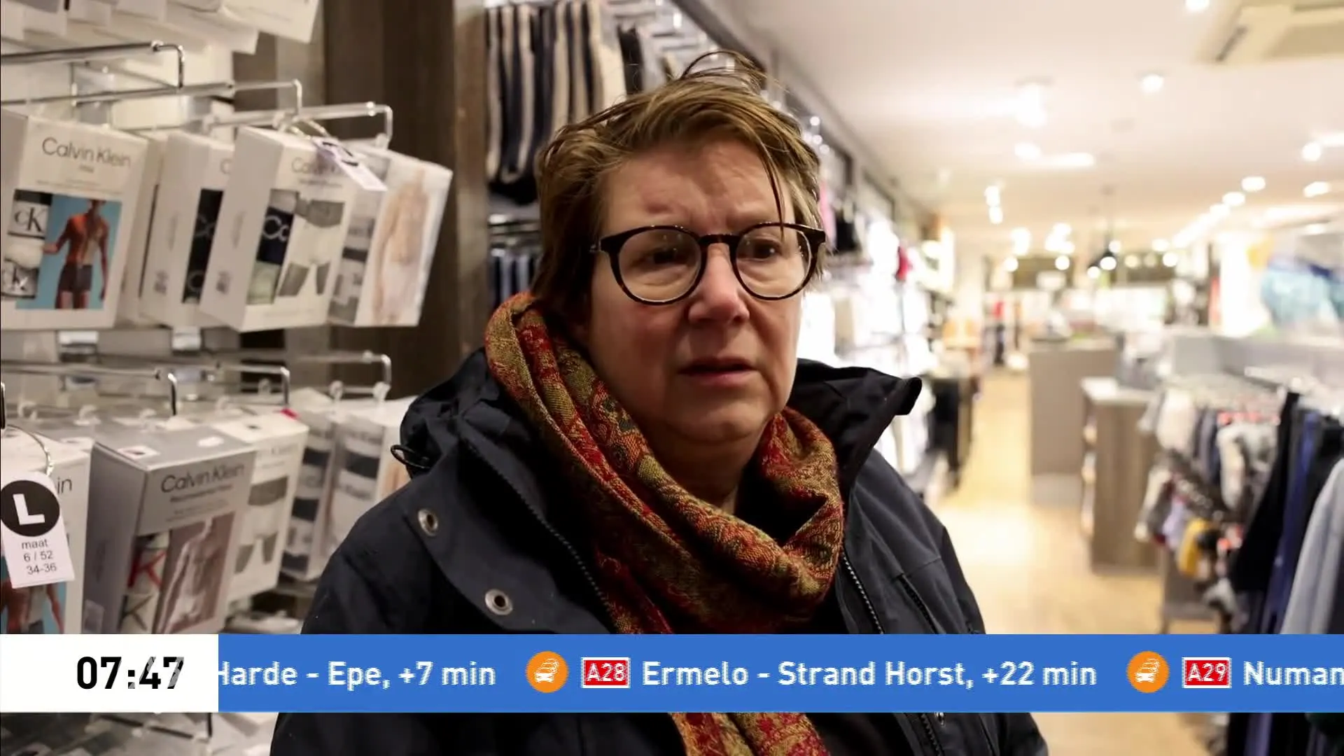 Onderbroeken gejat bij snelkraak op kledingwinkel in Alkmaar