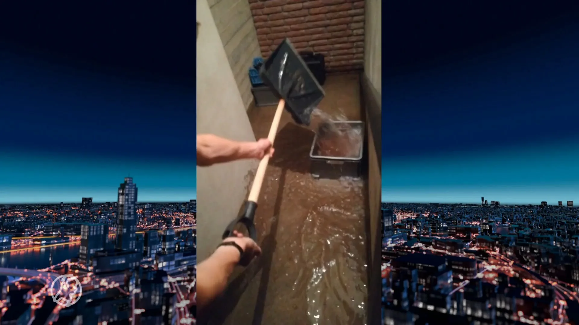 Bioscoop van Chris stond blank door noodweer: 'De vloer en de...